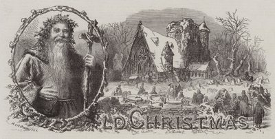 Old Christmas by Alfred Crowquill